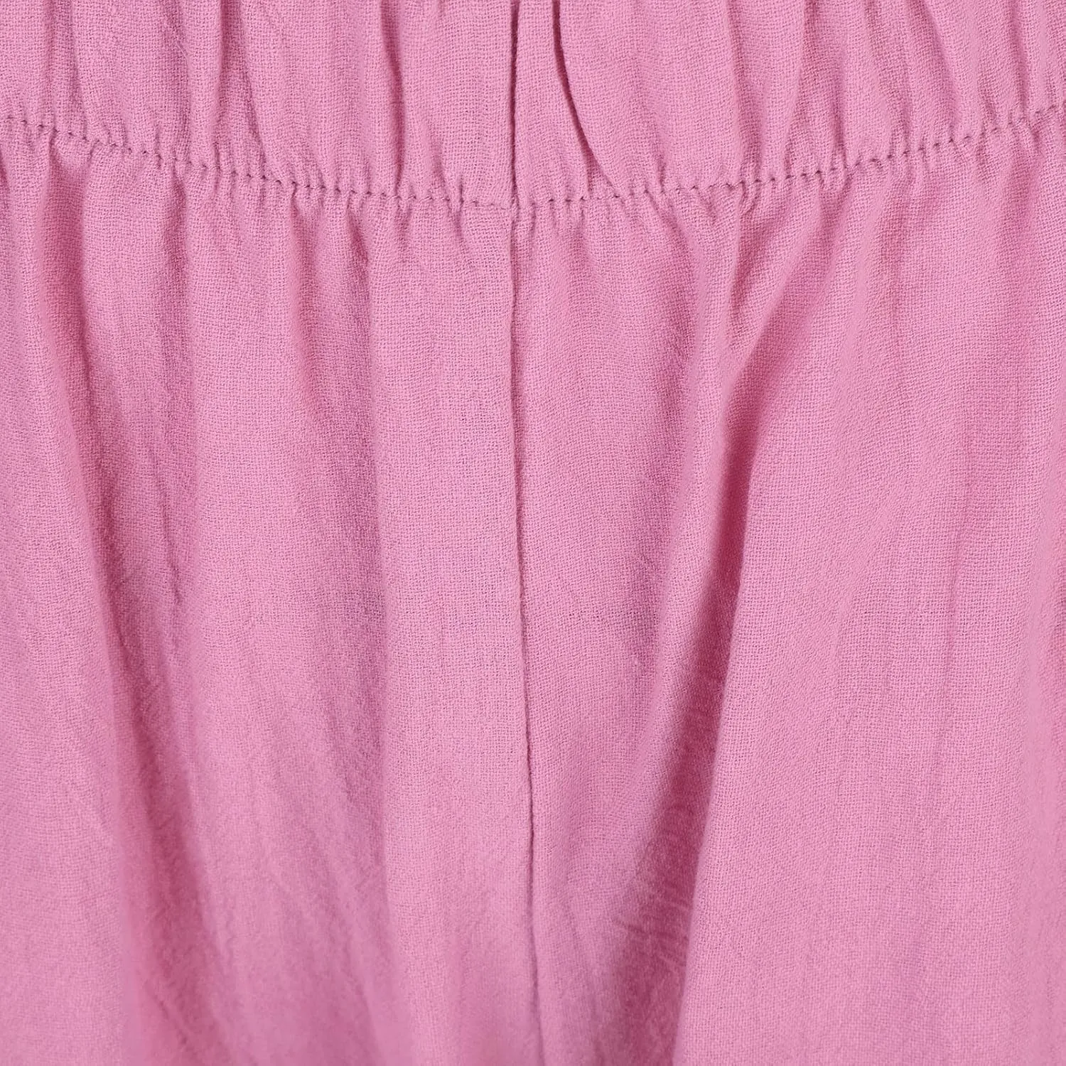Women's Cotton Linen Pants Summer 2025 Casual Capri Pants with Pockets High Waisted Cropped Comfy Baggy Trousers
