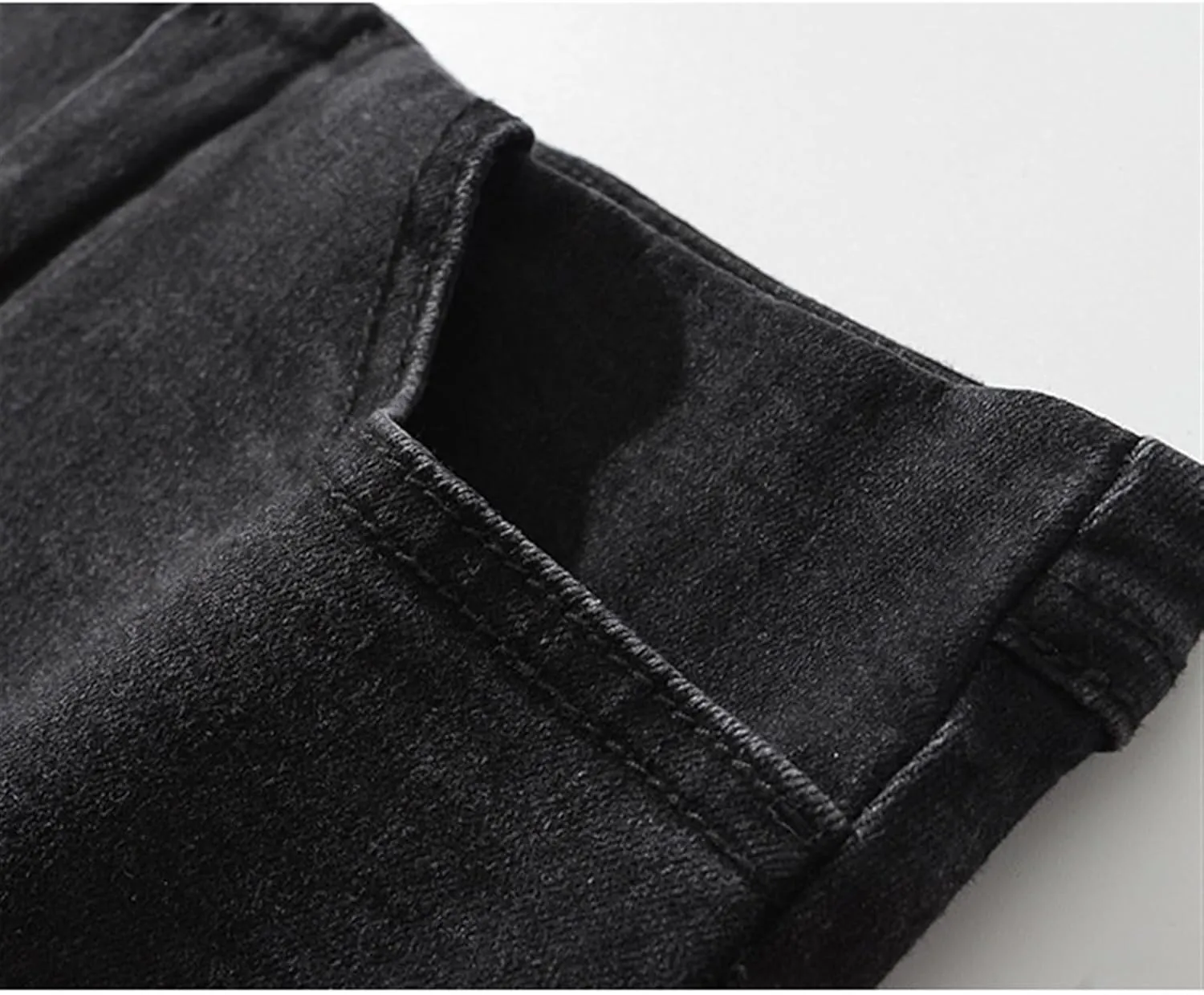 Women's Denim Mini Skort High Waisted Stretch Casual Jean Skirt Pockets