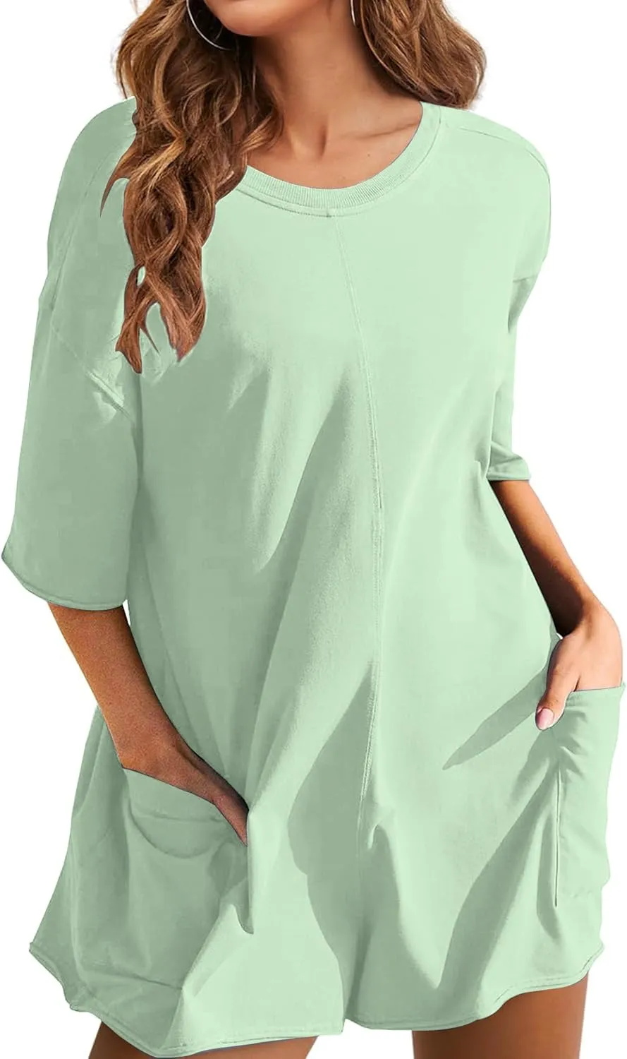 Women's Reversible Hot Shot Tee Rompers Casual Oversized Athletic Workout Jumpsuit Overalls