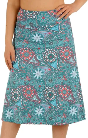 Womens Skorts Modest Knee Length Skirts Athletic Midi Active Running Skirt