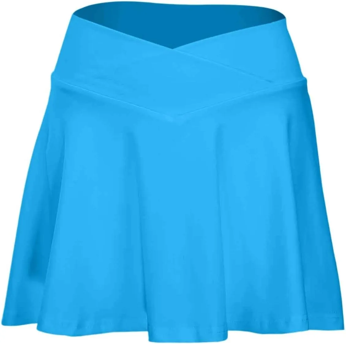Womens Tennis Golf Skirt with Pockets Crossover High Waist Pleated Inner Shorts Skirts Athletic Workout Running Skort
