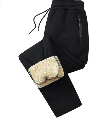 Womens Thermal Underwear Sets Lose Feleece Pull On High Waisted Thermal Winter Warm Yoga Pants