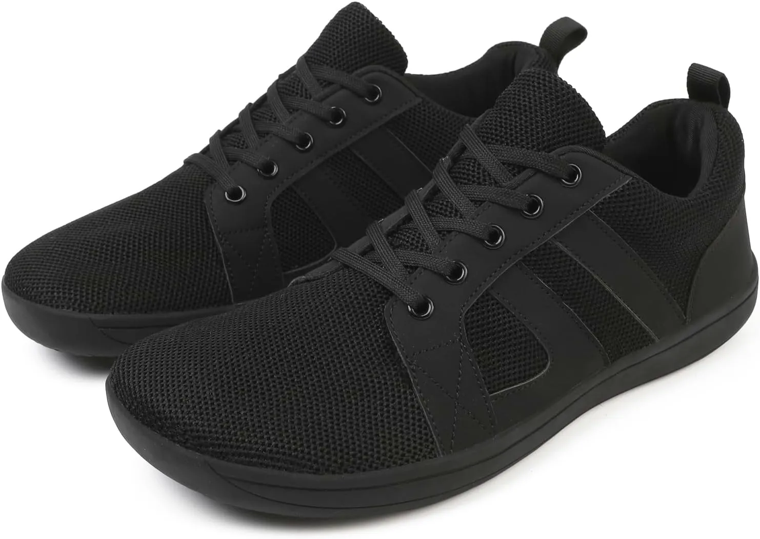 Womens Walking Sneakers Breathable Slip On Tennis Shoes Men's Wide Minimalist Barefoot Sneakers Comfy Casual Non Slip Flat Shoes
